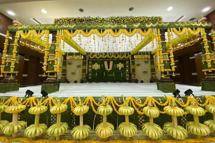 Indoor mandap
