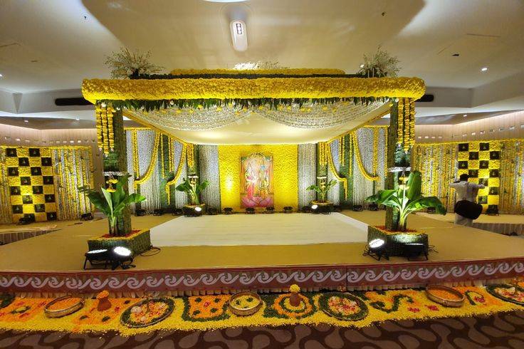 Indoor mandap