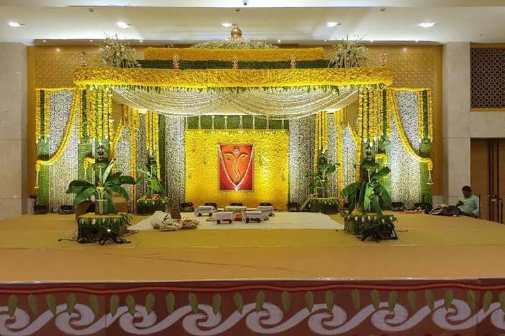 Indoor mandap