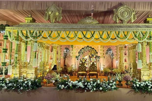 Indoor mandap