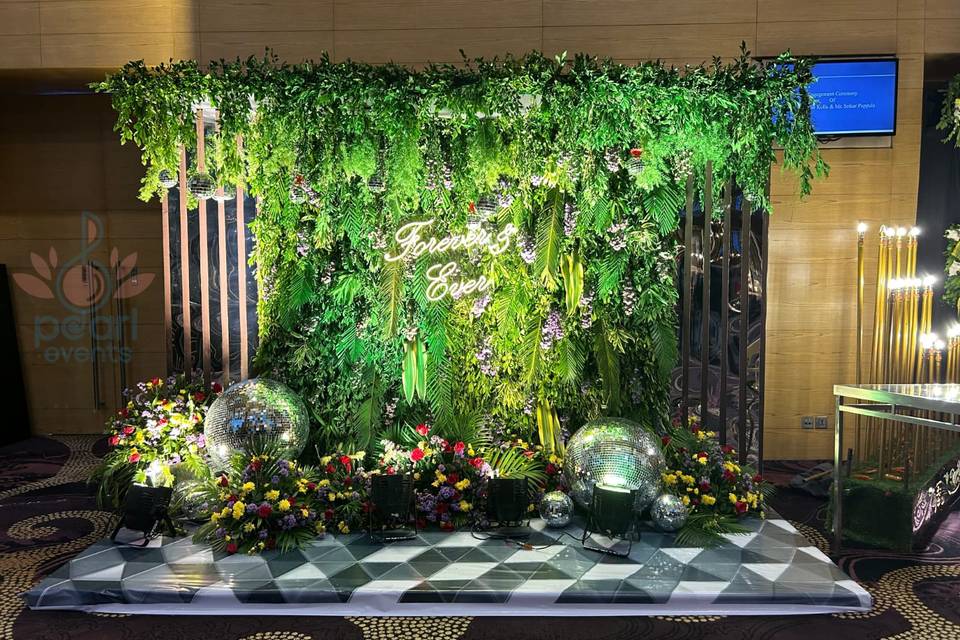 Photo booth of corporate event