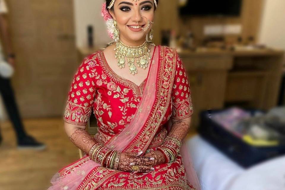 Bridal makeup