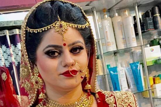 Bridal makeup