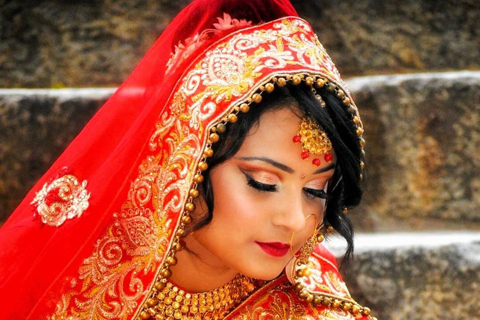 Bridal makeup