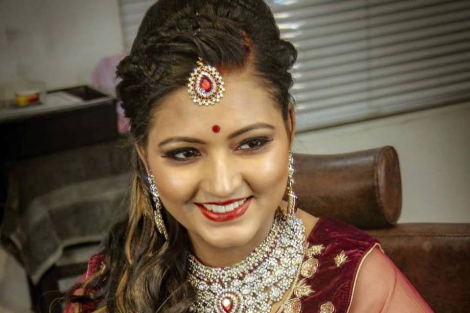 Bridal makeup