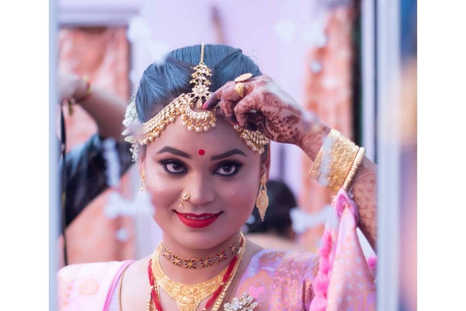 bridal makeup- Makeup Artist Dipika Nath Borthakur- Bridal makeup125