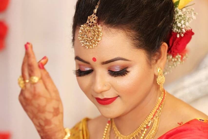 bridal makeup- Makeup Artist Dipika Nath Borthakur- Bridal makeup56