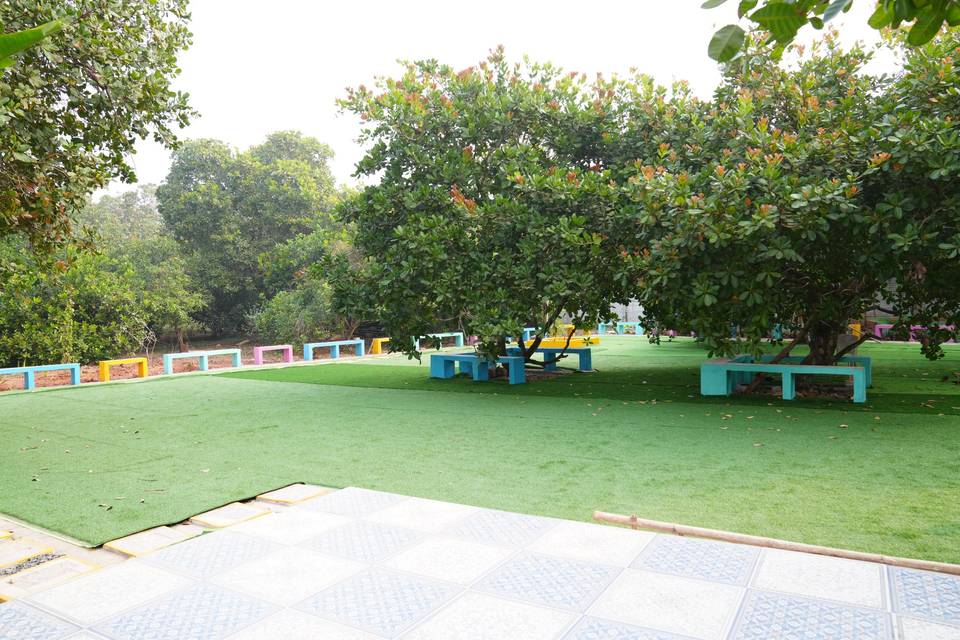 Lawn area