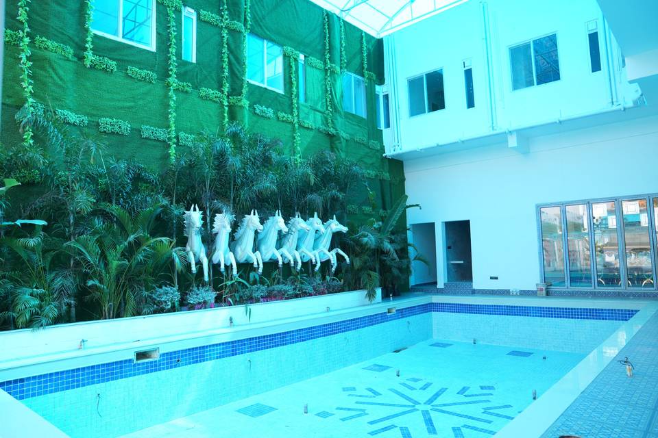 Poolside