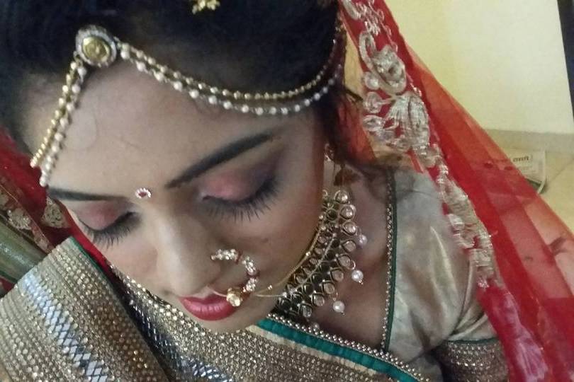 Bridal makeup