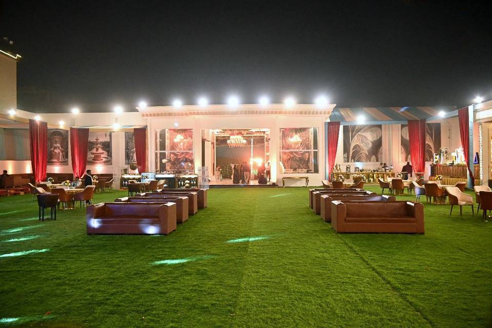 Lawn area