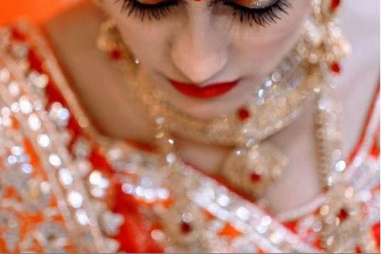 Bridal makeup