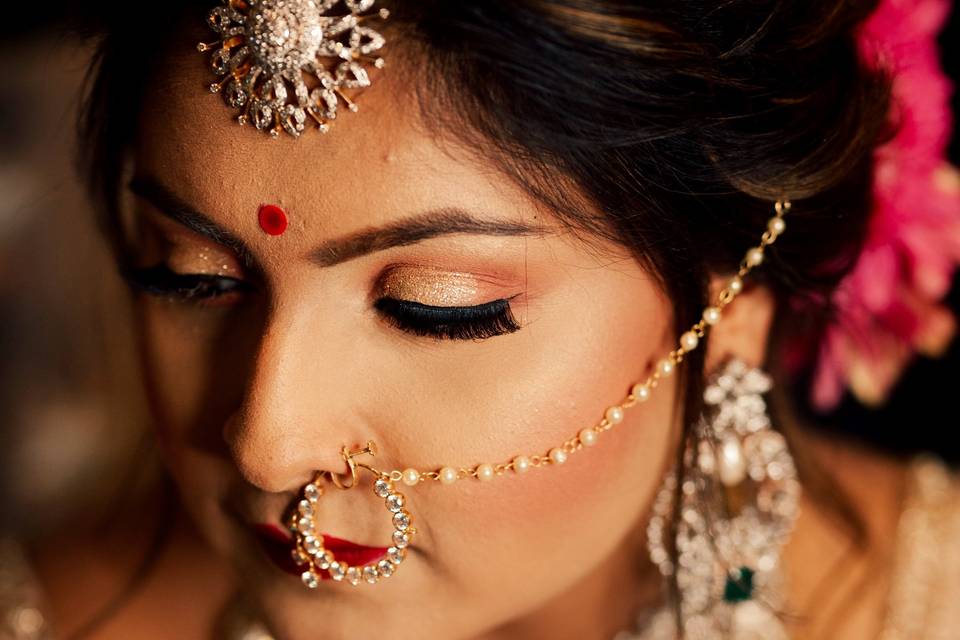 Bridal makeup