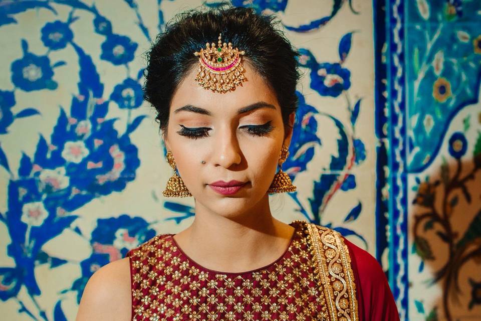 Bridal makeup