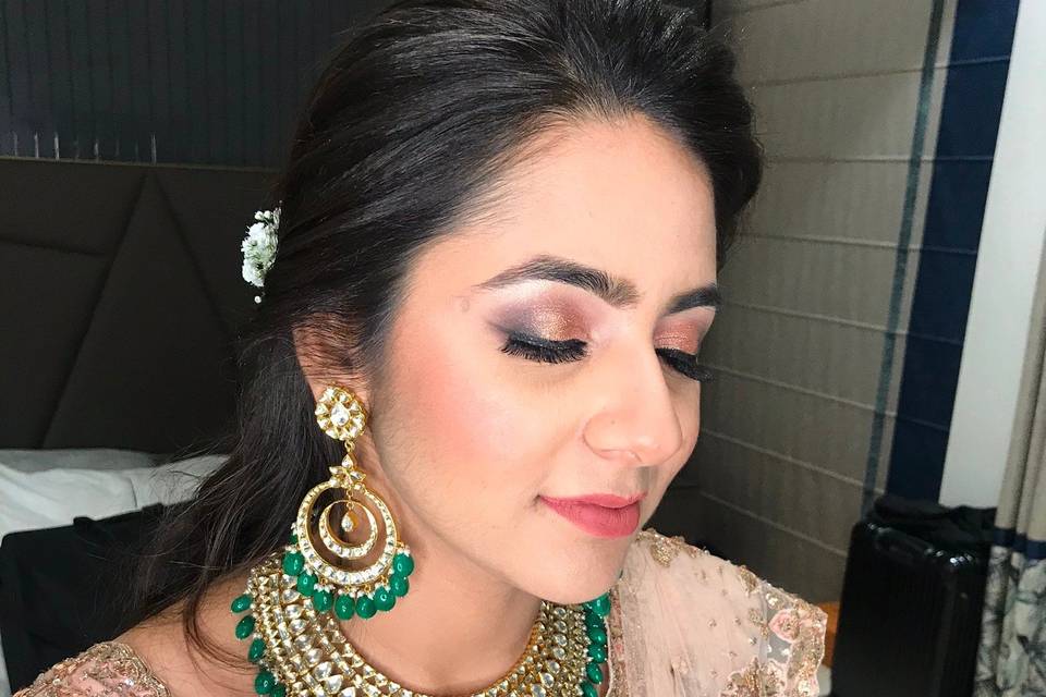 Bridal makeup