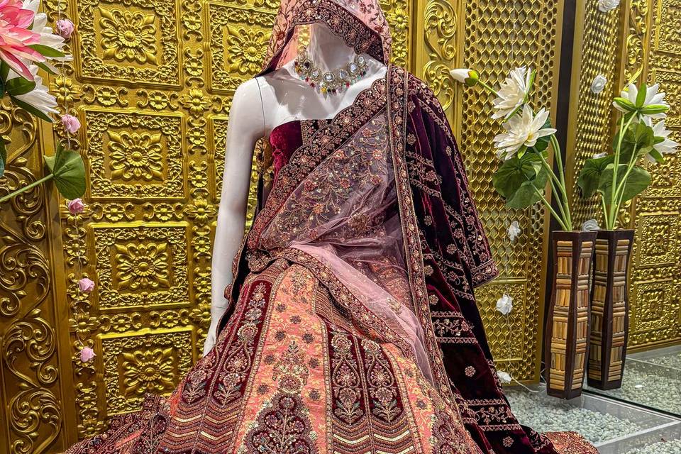 Bridal lehenga