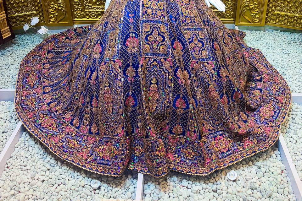 Bridal lehenga