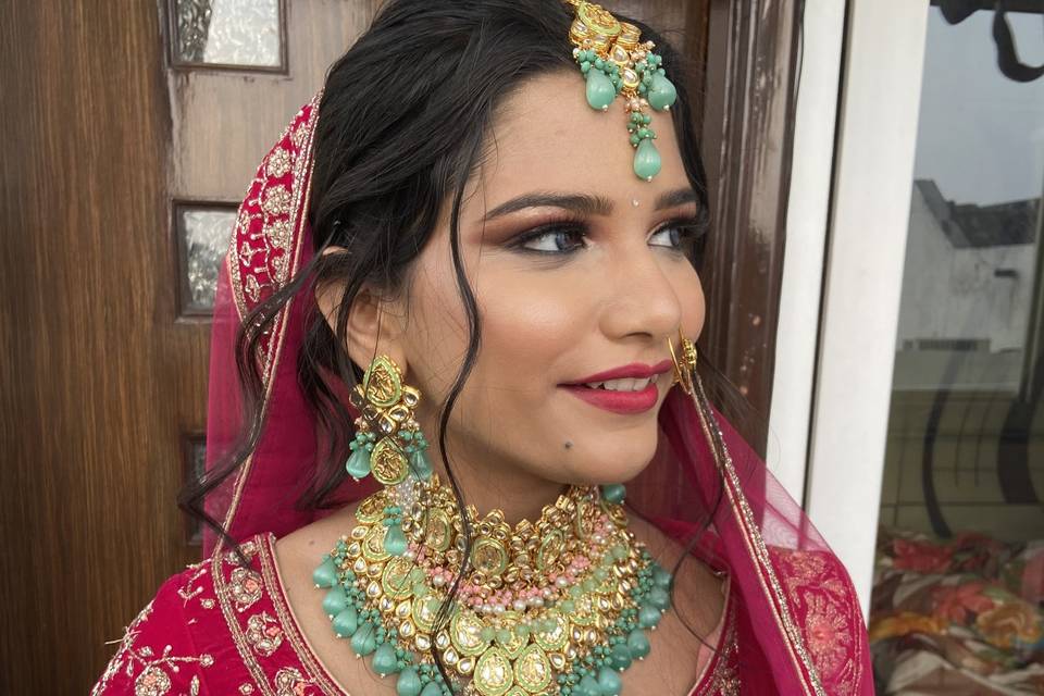 Bridal makeup