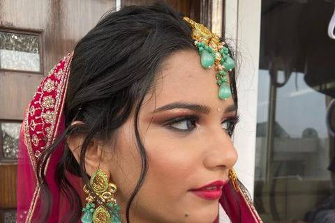 Bridal makeup