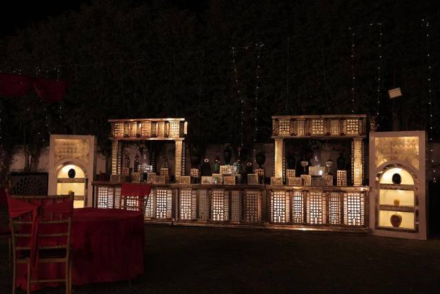 Catering setup
