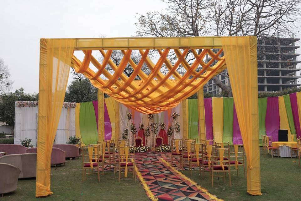 Haldi decor
