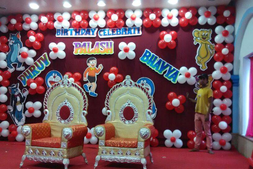 Elegant Birthday Decoration, Balloon Decoration in Mumbai