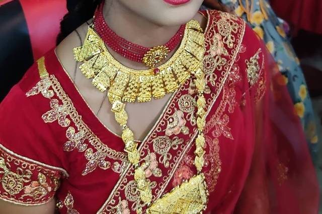 Bridal makeup