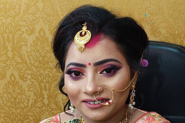 Bridal makeup