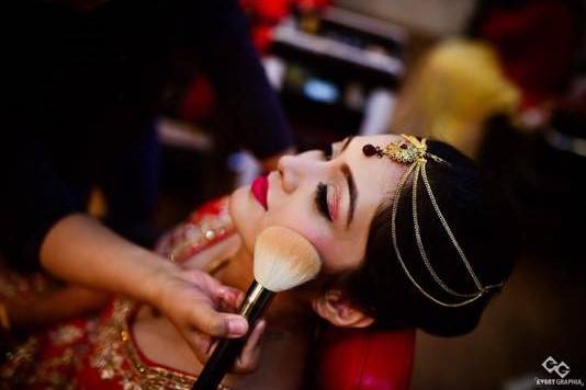 Bridal makeup