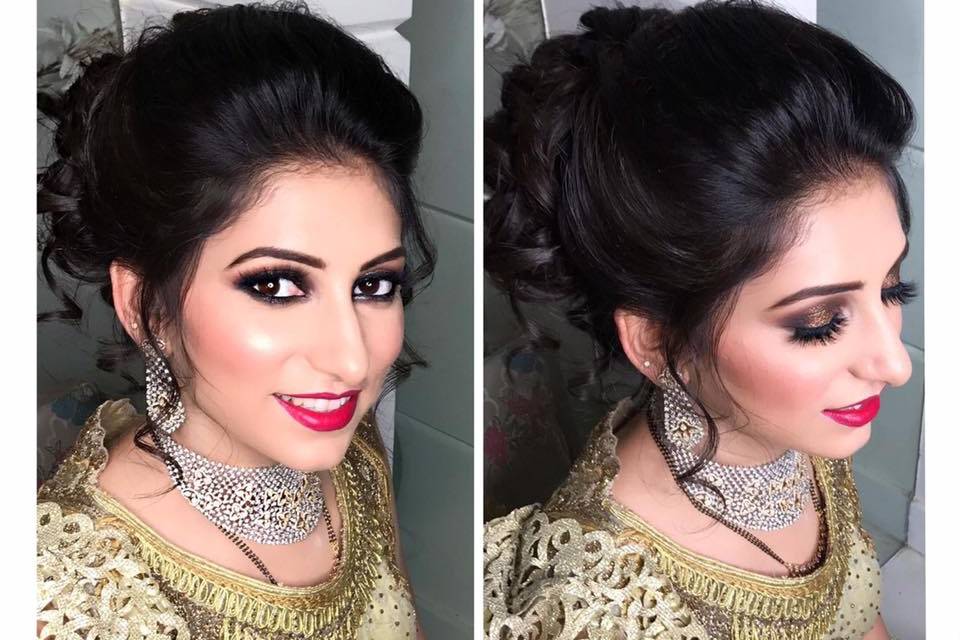 Bridal makeup