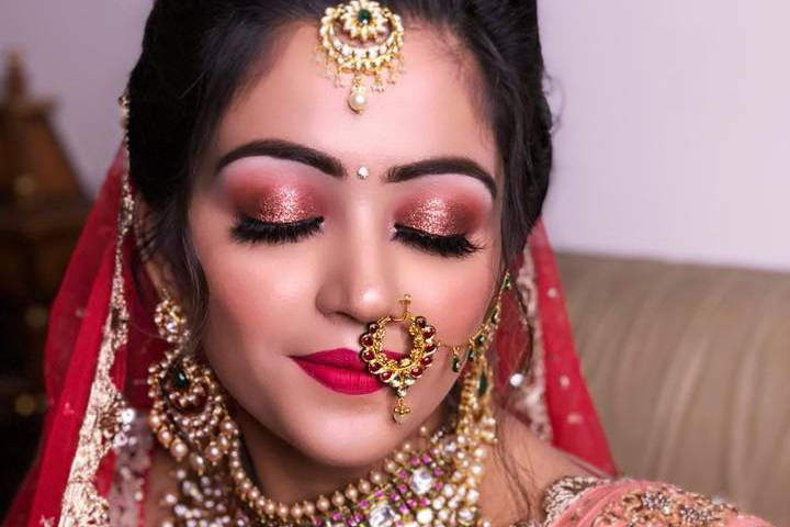 Bridal makeup