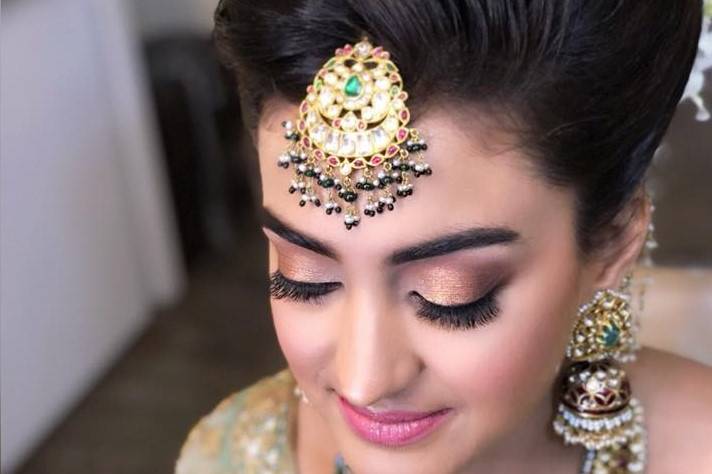 Bridal makeup