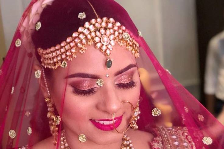 Bridal makeup