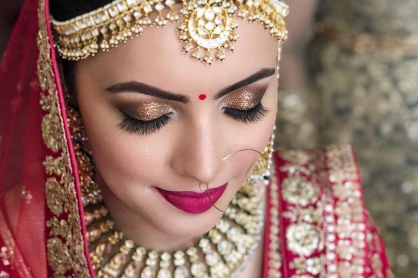 Bridal makeup