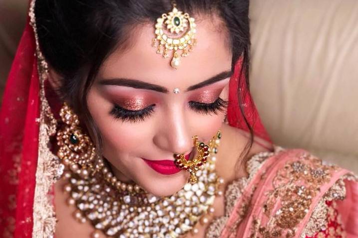 Bridal makeup