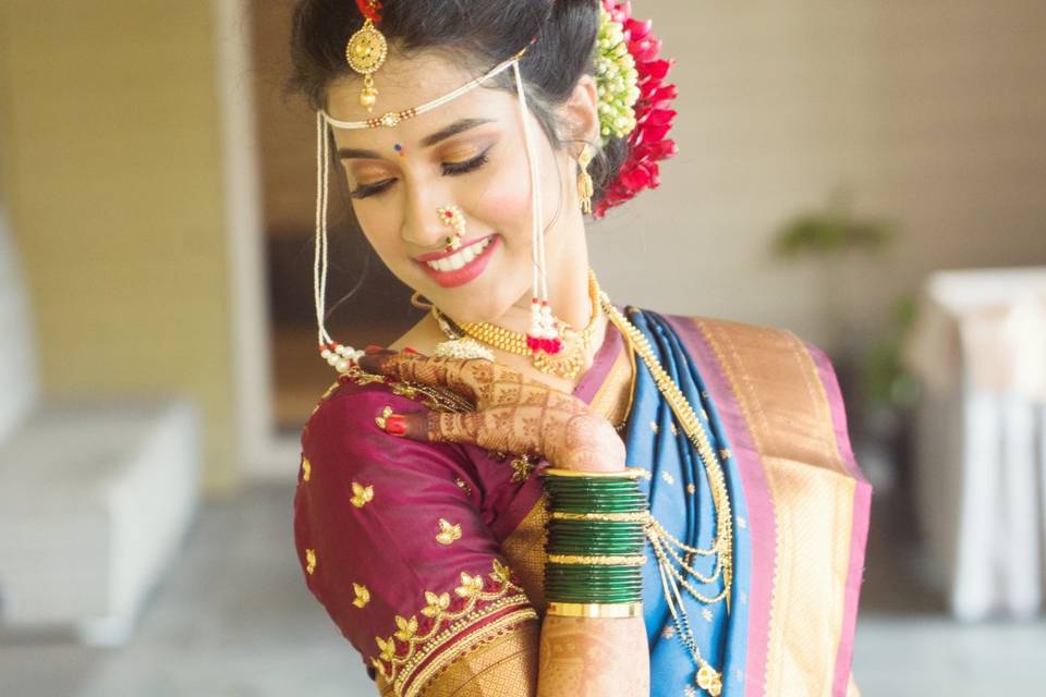 Bridal makeup