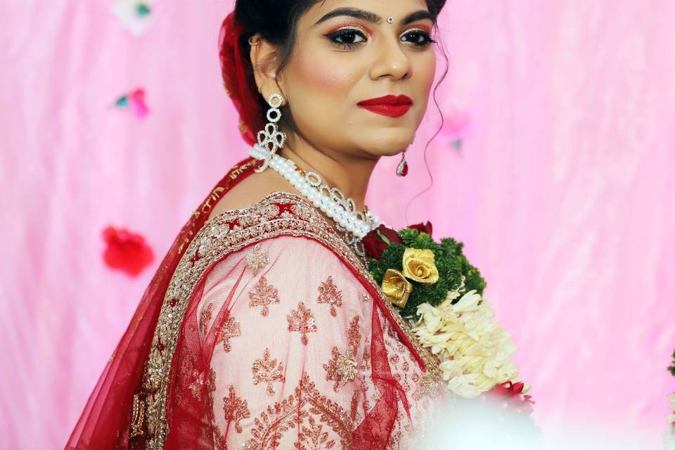 Bridal makeup