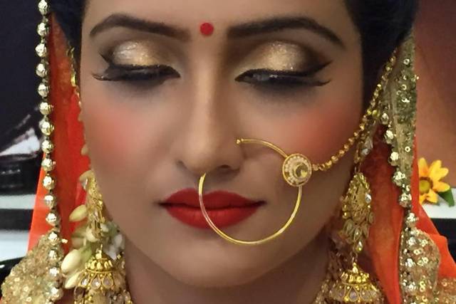 Bridal makeup