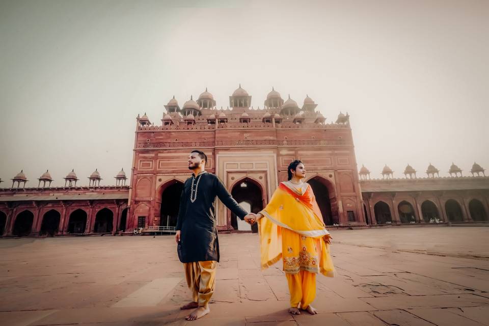 Aparna & Aryan Taj Pre-wedding