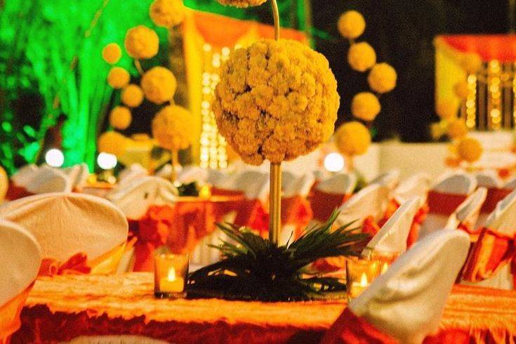 Marigold decor