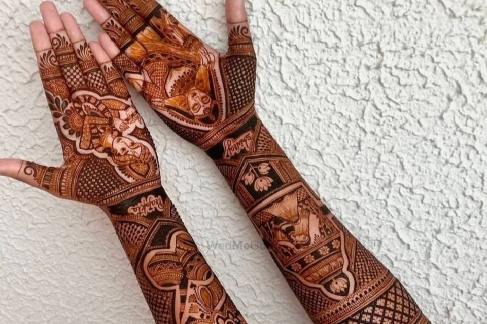 Bridal mehndi designs