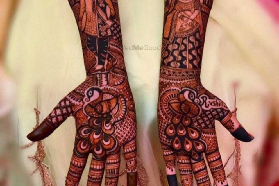 Bridal mehndi designs