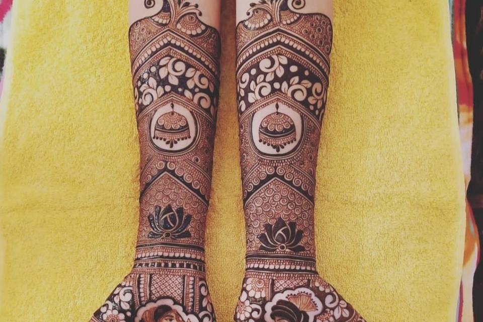 Bridal mehndi designs