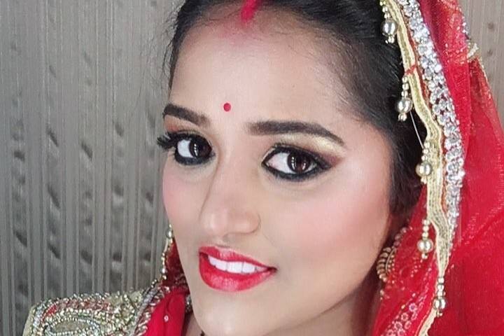 Bridal makeup