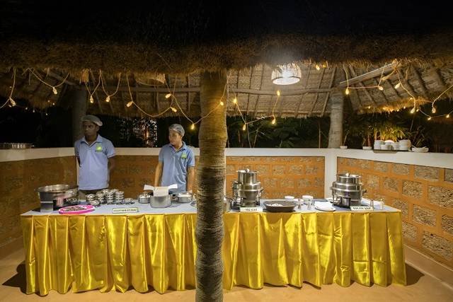 Catering setup