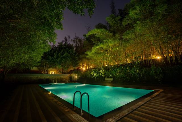 Poolside