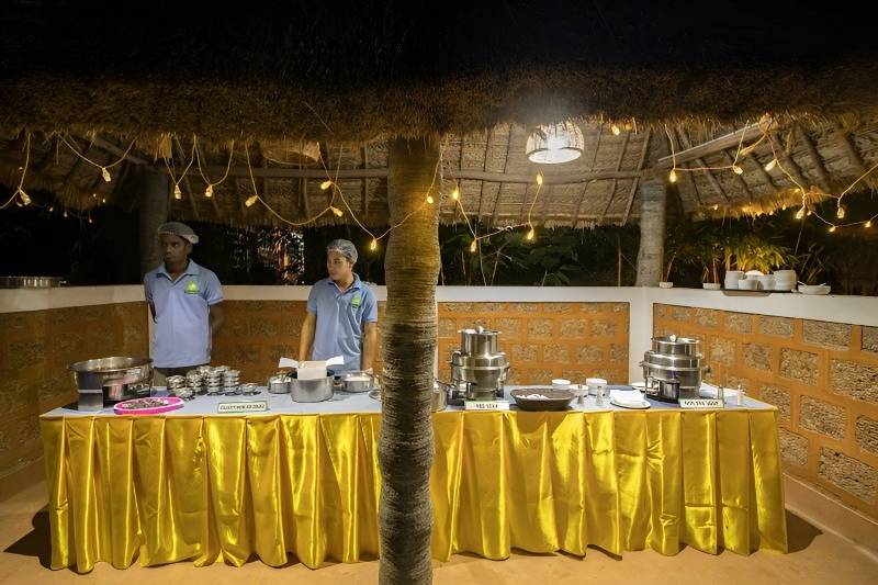 Catering setup