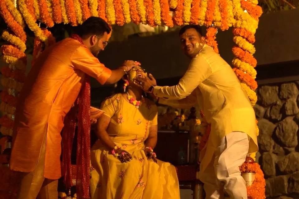 Haldi decor