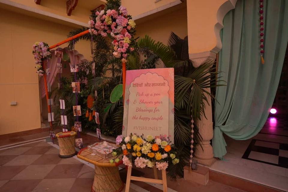 Entrance decor