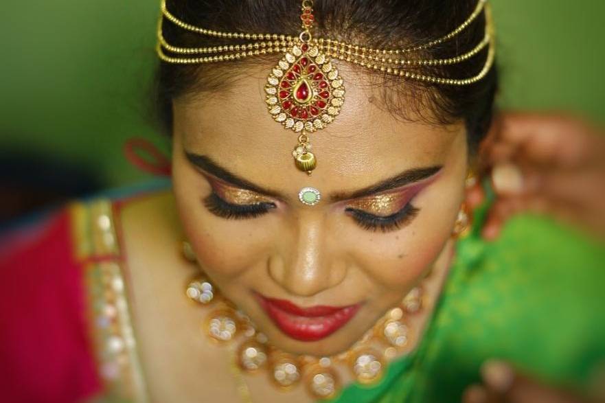 Bridal makeup